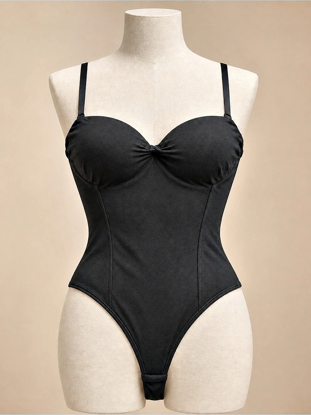 SHEIN Black Shapewear Bodysuit Size Medium